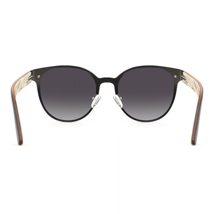 Black Stainless Steel White Ice Tree Glasses - Image 2