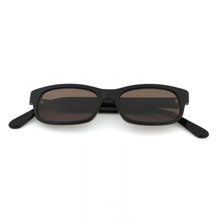 Custom logo mens womens black fashion polarized rectangle acetate frame sunglasses - Image 3