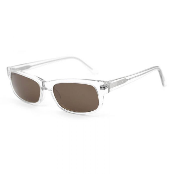 Custom logo mens womens black fashion polarized rectangle acetate frame sunglasses - Image 8