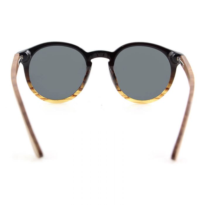 Custom logo wood temple polarized shades sun glasses womens tortoise acetate sunglasses - Image 5