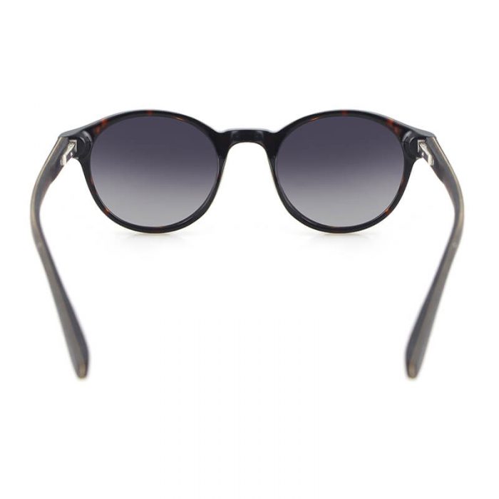 UV protection TAC round lens polarized cat eye frame retro acetate sunglasses for women men - Image 5