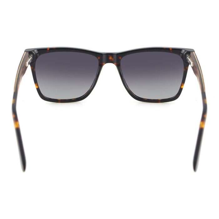 High quality mens black tortoise frame acetate wood sunglasses - Image 5