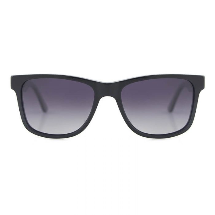 Fashion sun glasses square polarized acetate black shades wooden temples sunglasses - Image 3