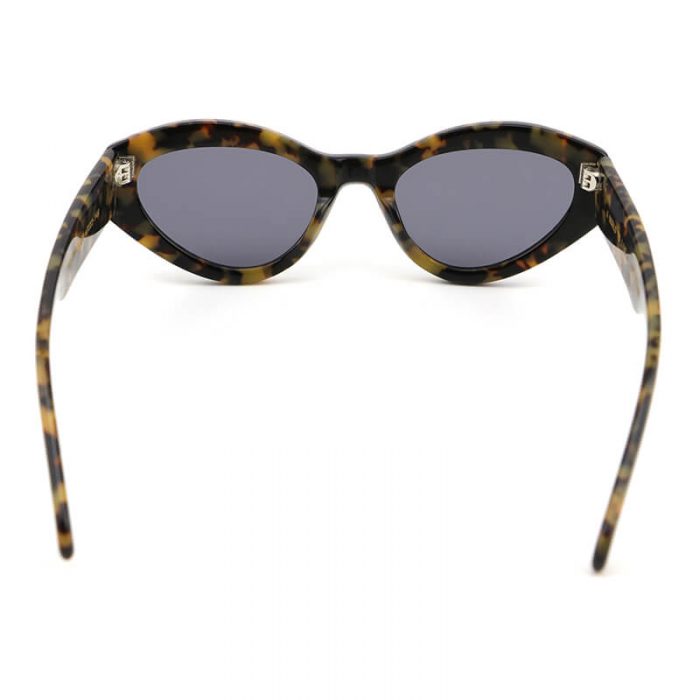 ECO bio gradable tortoise black women polarized cat eye triangle acetate sunglasses - Image 5