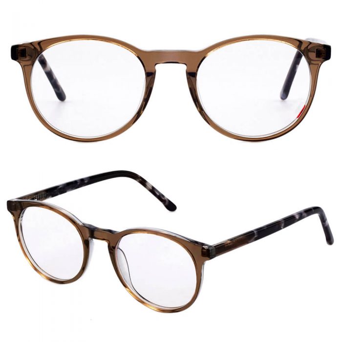 China lightweight optical frame wholesale black tortoise oval eyeglasses optical frame - Image 4