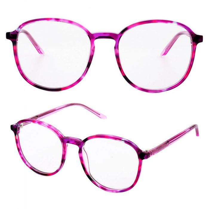 China big frame optical glasses wholesale black oversized round acetate eyeglasses frame - Image 2