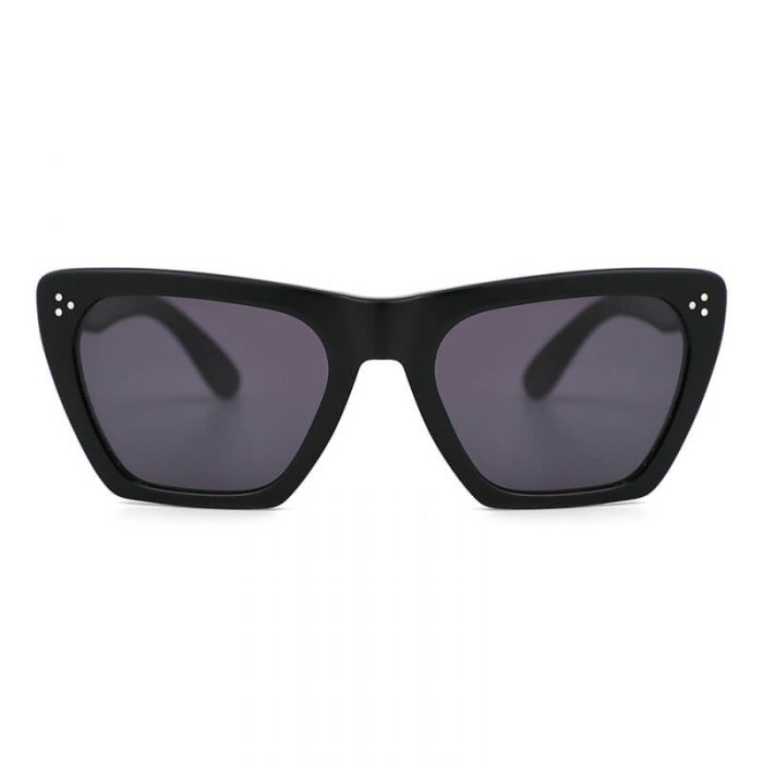 China wholesale custom logo newest design acetate black square men polarized sunglasses - Image 4