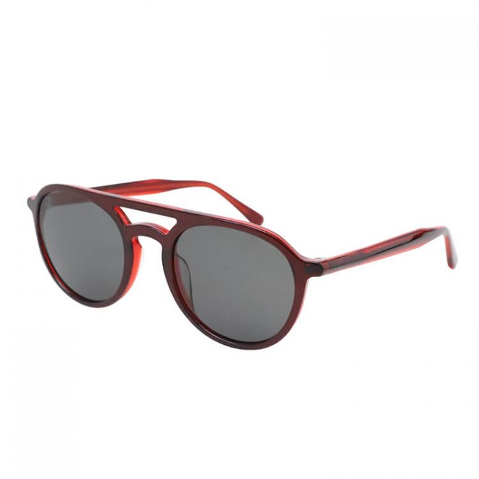 Manufacturers double bridge acetate tortoise/black/red china thin frame sunglasses - Image 3