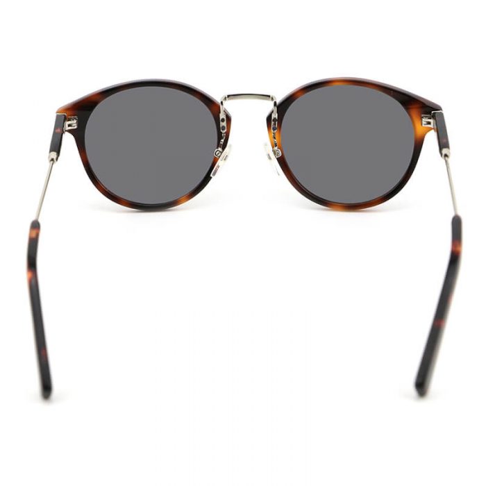 Fashion round frame acetate tortoise frame and metal bridge polarized sunglasses - Image 5