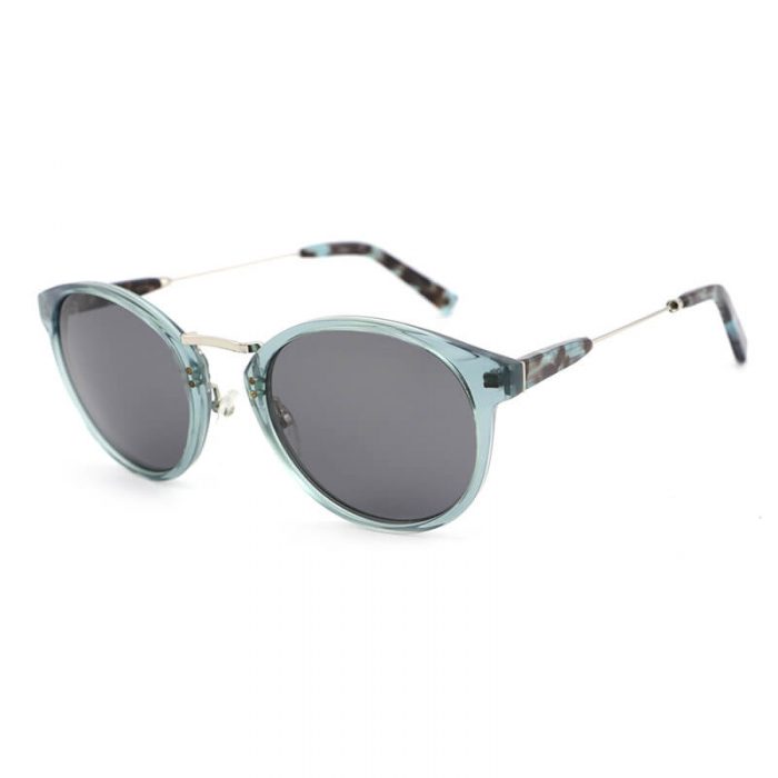 Fashion round frame acetate tortoise frame and metal bridge polarized sunglasses - Image 9
