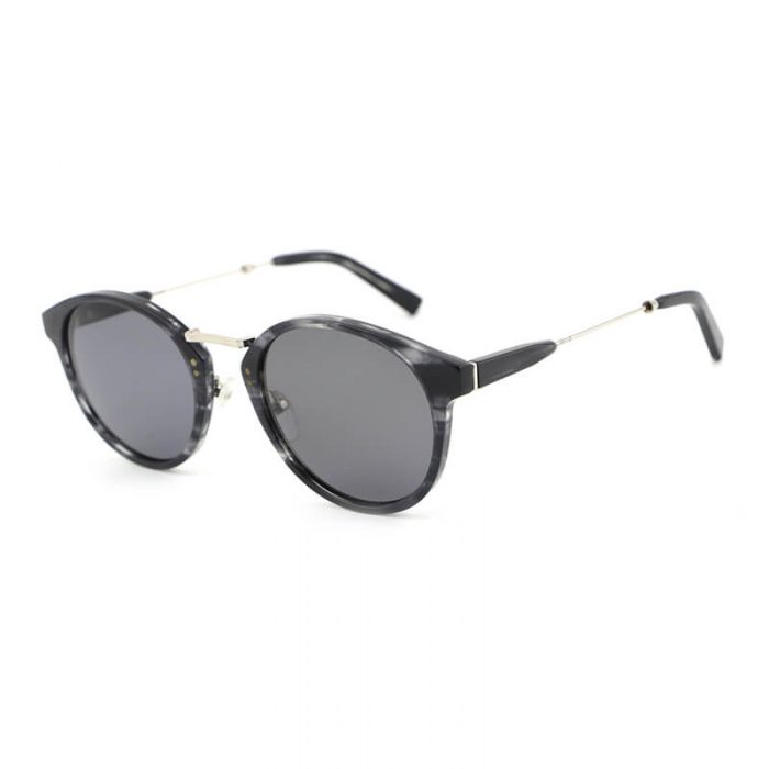 Fashion round frame acetate tortoise frame and metal bridge polarized sunglasses - Image 8