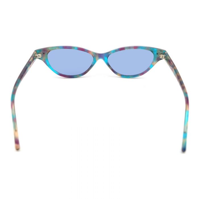 Vintage small cat eye acetate sunglasses for women high ended triangle glasses - Image 5