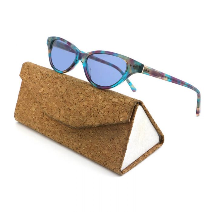 Vintage small cat eye acetate sunglasses for women high ended triangle glasses - Image 2