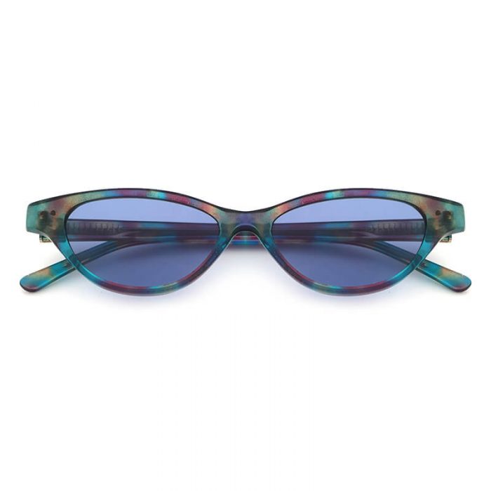 Vintage small cat eye acetate sunglasses for women high ended triangle glasses - Image 4