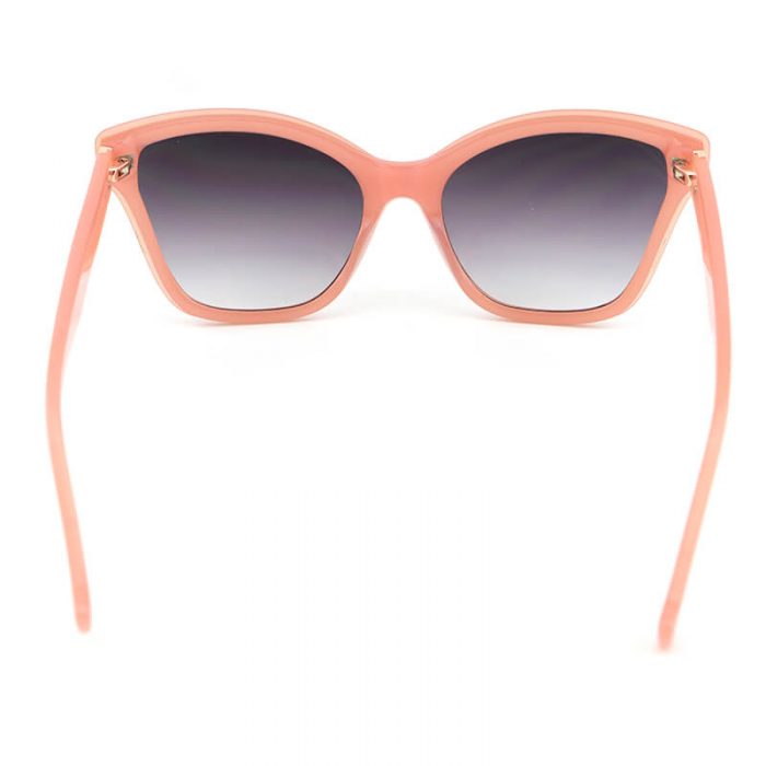 Women sun glasses oversized gray gradient square butterfly pink acetate sunglasses - Image 5
