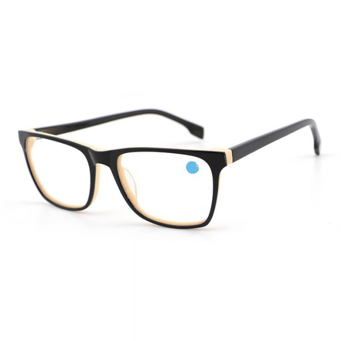 China square frame acetate optical glasses wholesale designer rectangle frame eyeglasses