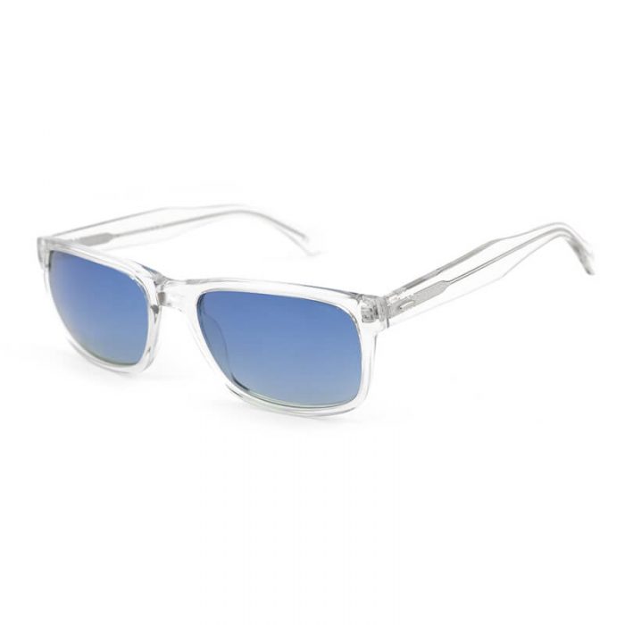 Fashion classic mens all black rectangle frame acetate custom logo polarized sunglasses - Image 6
