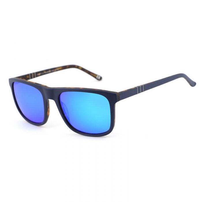 Custom men classic brand unisex fashion vintage polarized acetate black tortoise sunglasses - Image 9