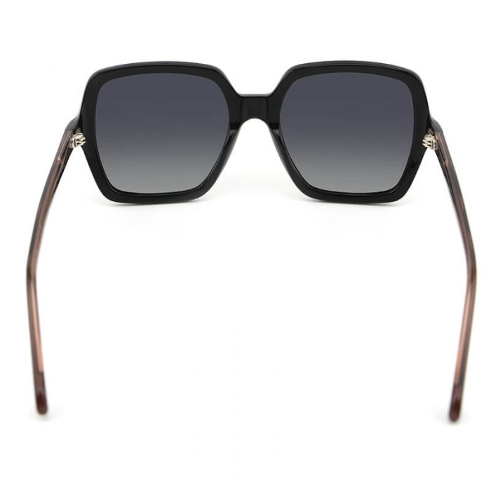 OEM oversized black square sun glasses supplier large acetate gradient polarized lens sunglasses - Image 5