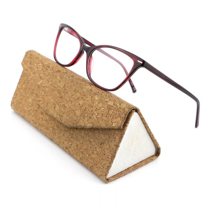 Lady cat eye optical frame wholesale customized acetate prescription acetate eyeglasses frame - Image 2