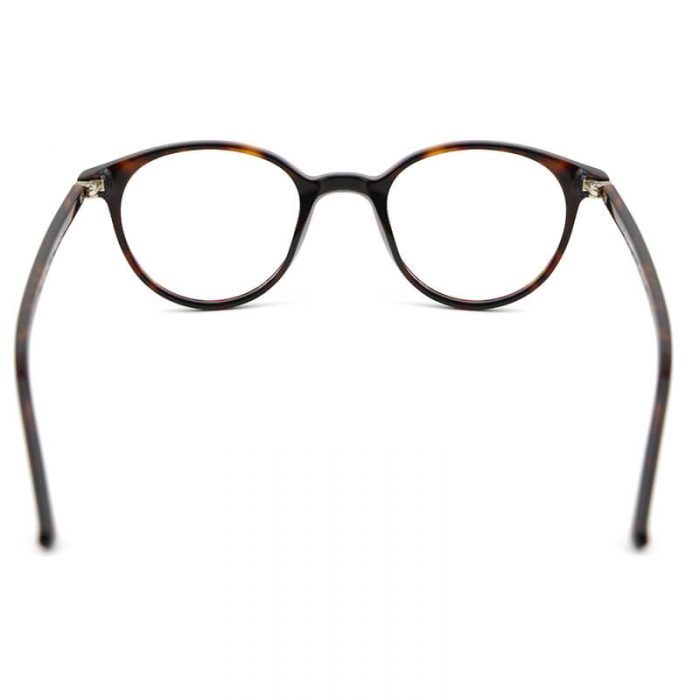 Mens big round glasses tortoise shell optical frame wholesale designer acetate eyeglasses - Image 4