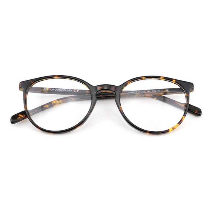 Circle tortoise shell glasses round acetate mens womens fashion optical frame glasses - Image 3