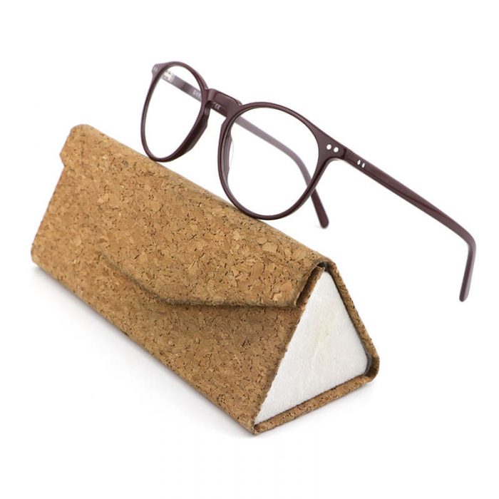New fashion vintage round circle eyeglasses frame brown thin temples optical glasses frame - Image 2