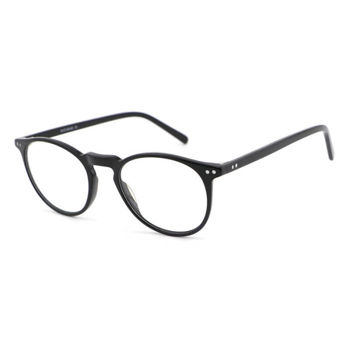 New fashion vintage round circle eyeglasses frame brown thin temples optical glasses frame - Image 7