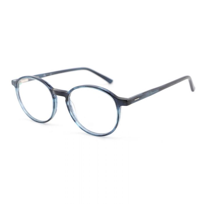 Round frame acetate optical glasses women tortoise fashion circle black frame eyeglasses - Image 9