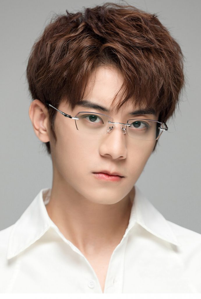 most popular mens rimless titanium eyeglasses