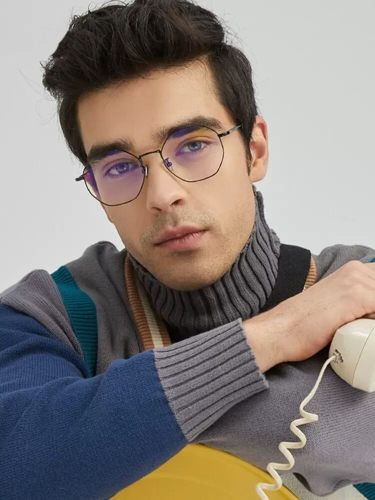 oversized eyeglasses for men vintage