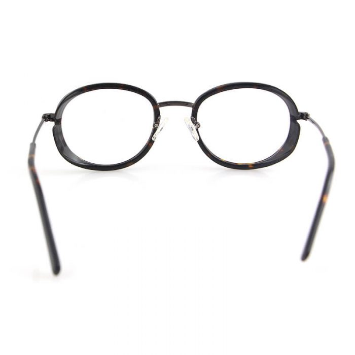 Thick acetate frame unique design oval oversized eyeglasses for men vintage - Image 5