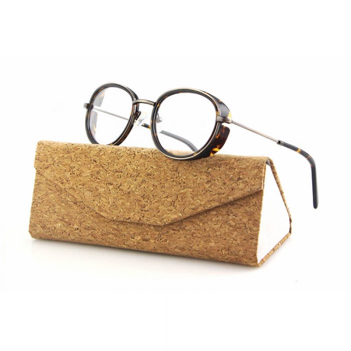 Thick acetate frame unique design oval oversized eyeglasses for men vintage - Image 2