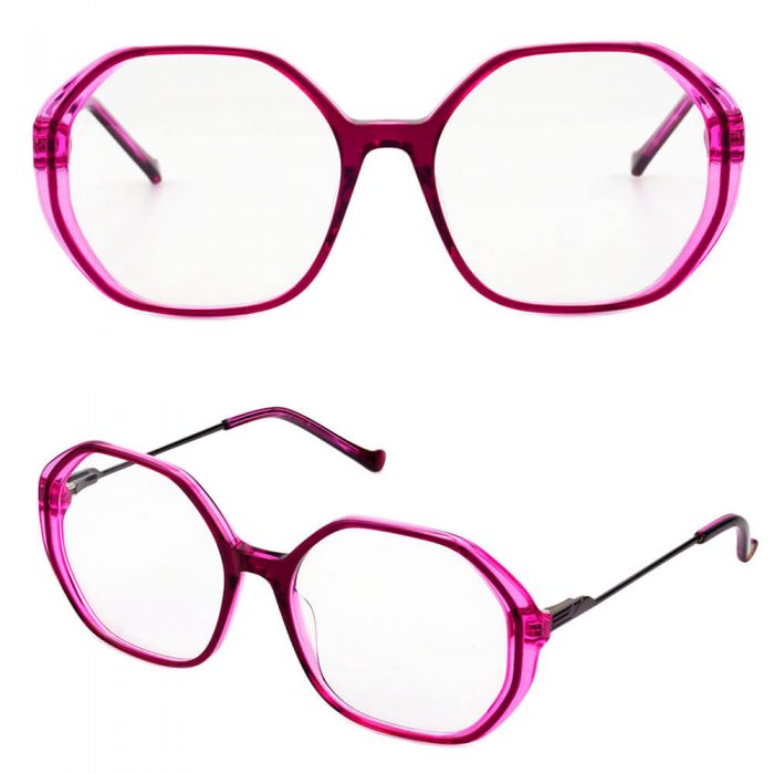 Clear glasses women round eyeglasses frame transparent spectacle frames - Image 2