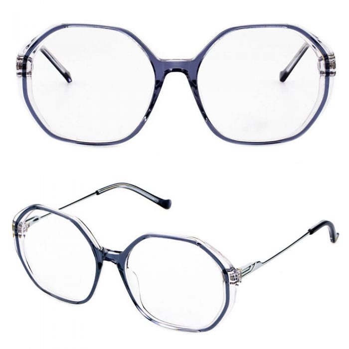 Clear glasses women round eyeglasses frame transparent spectacle frames - Image 4