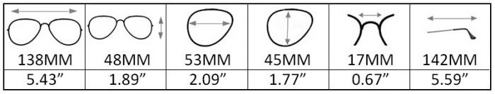 Double bridge gradient acetate aviator optical frame flat top men pilot eyeglasses - Image 3