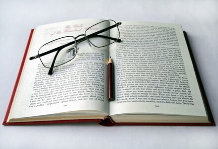 rectangle eyeglasses for reading books